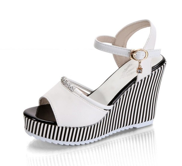 Sandalias elegantes para mujer Lisa blanco 37