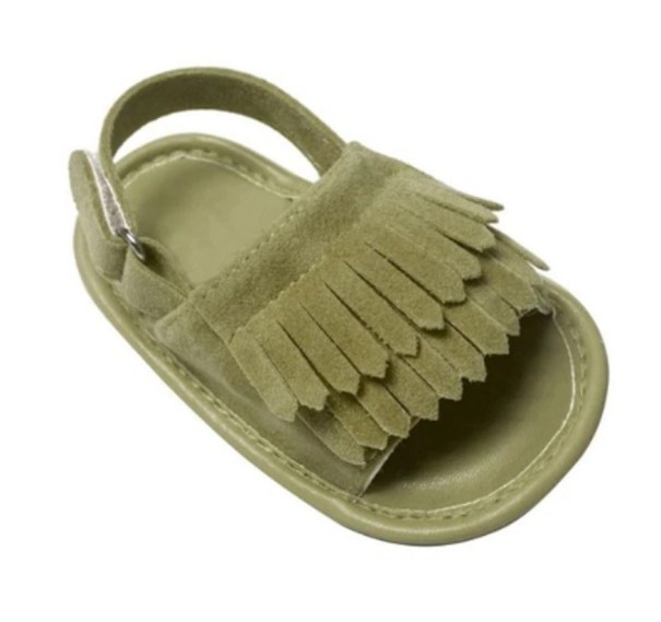 Sandalias infantiles A895 verde oscuro 19