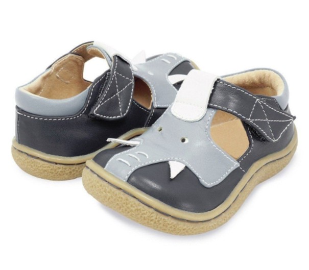 Sandalias infantiles con elefante gris 21