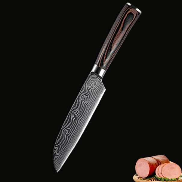 Santoku-kniv i rostfritt stål C299 S