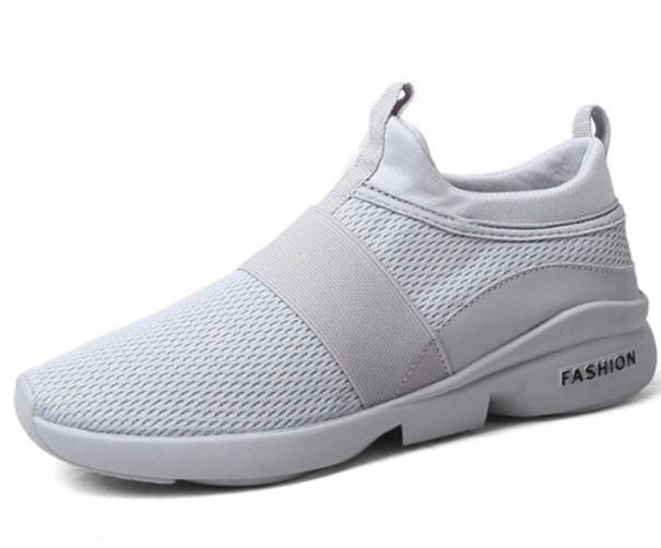Sapatilhas masculinas de encaixe J2761 cinzento 41