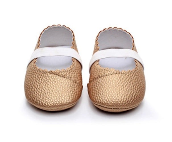 Sapatilhas para Meninas Layla dourado 12-18 meses