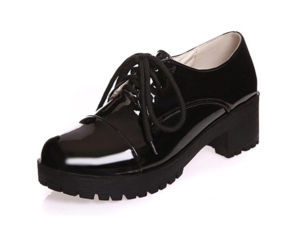 Sapatos de senhora de luxo A2590 preto 37