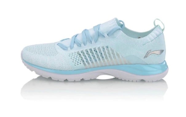 Sapatos desportivos femininos A914 azul claro 35