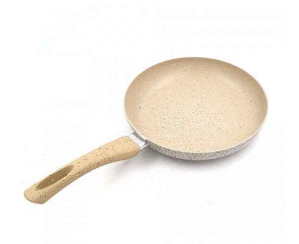 Sartén de aluminio con mango de silicona 28 cm