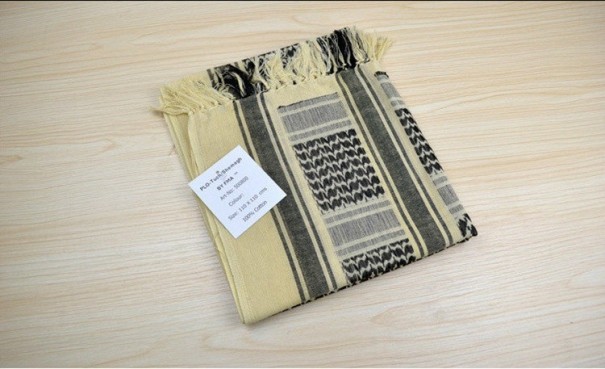 Šátek Palestina - 100% bavlna béžova