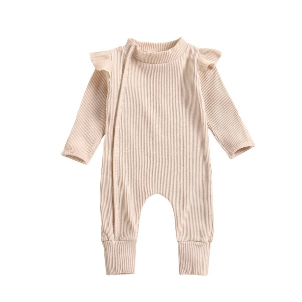 Säuglingsoverall T2609 beige 0-3 Monate