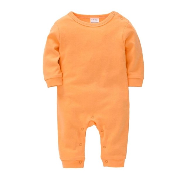 Säuglingsoverall T2658 orange 6-9 Monate