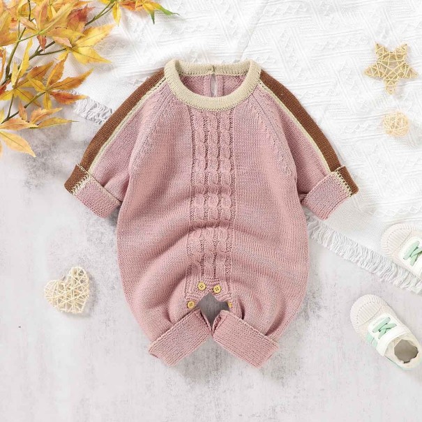 Säuglingsoverall T2675 rosa 12-18 Monate