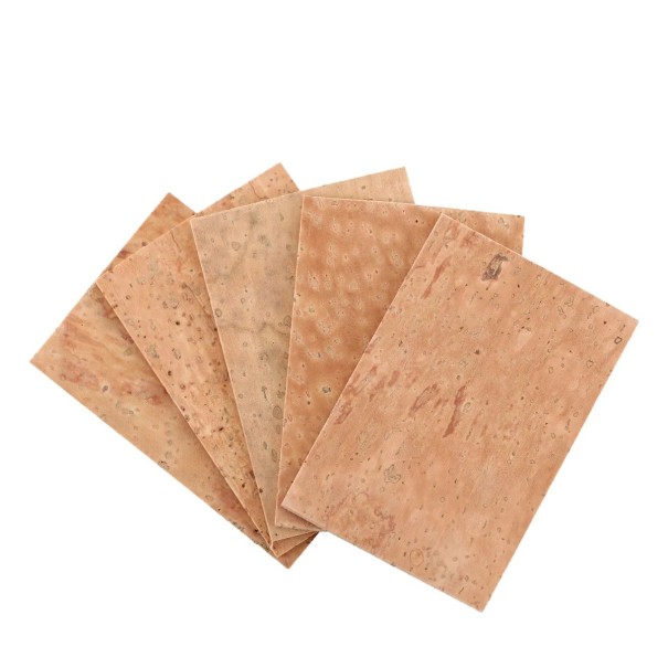 Saxofonový korek 6x4x2 cm Sada 5 ks Univerzálne korkové listy pre ladenie a tlmenie vibrácií Odolné príslušenstvo pre stabilný zvuk saxofónu 1