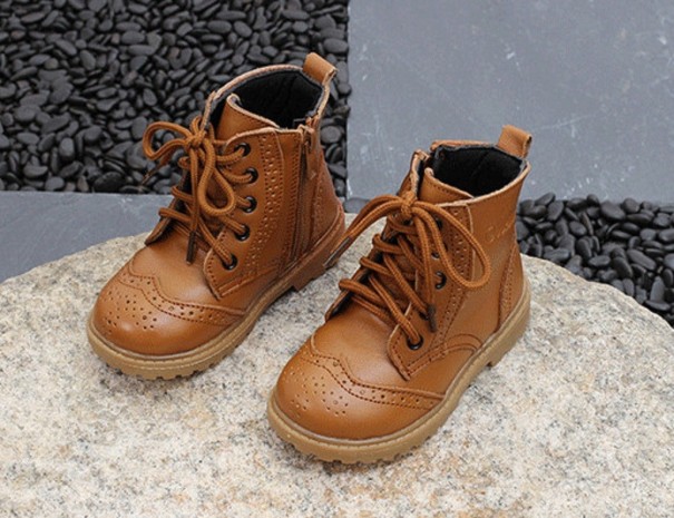 Scarpe da bambino A1546 marrone 29