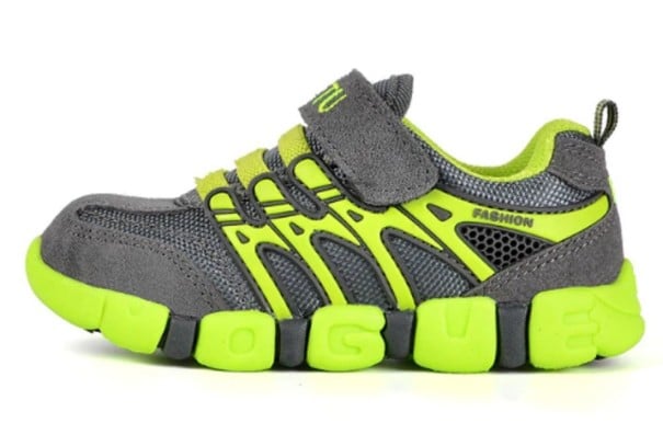 Scarpe da ginnastica per bambini A259 verde chiaro 27