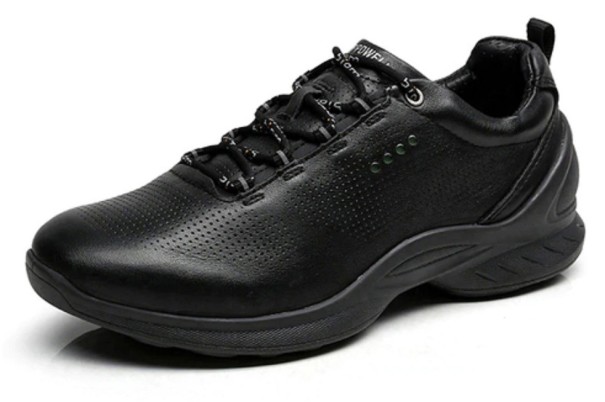 Scarpe in pelle da uomo nero 45