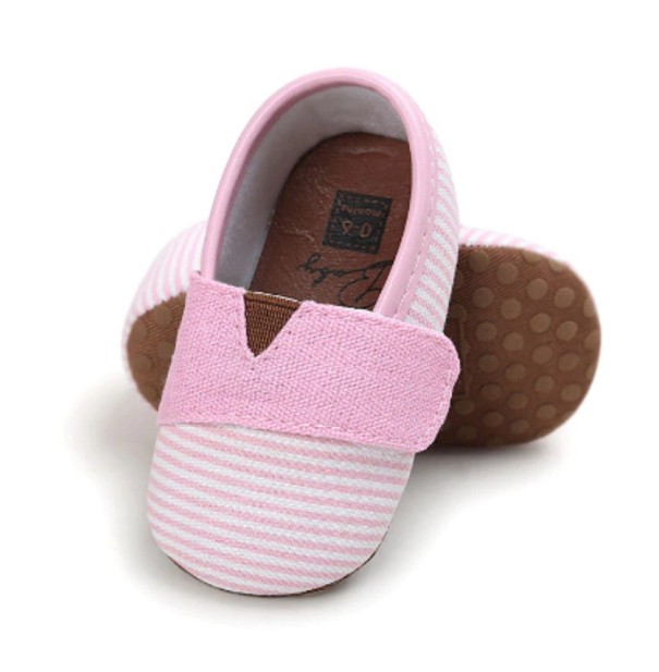 Scarpe moderne per bambini rosa 0-6 mesi