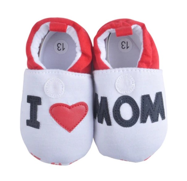 Scarpine per bambini A17 bianco 0-6 mesi