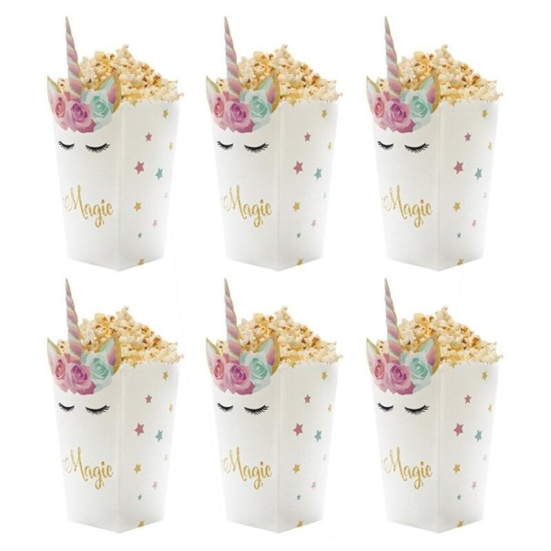 Scatola per popcorn 6 pz 2