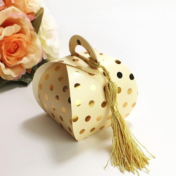 Scatola regalo con pompon 10 pz 3