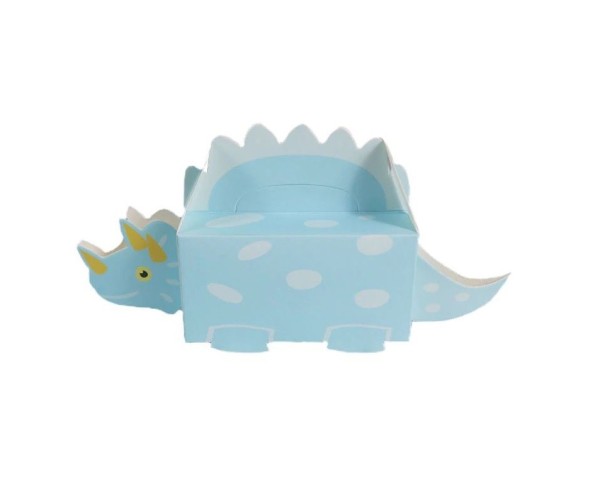 Scatola regalo per bambini dinosauro 10 pz azzurro