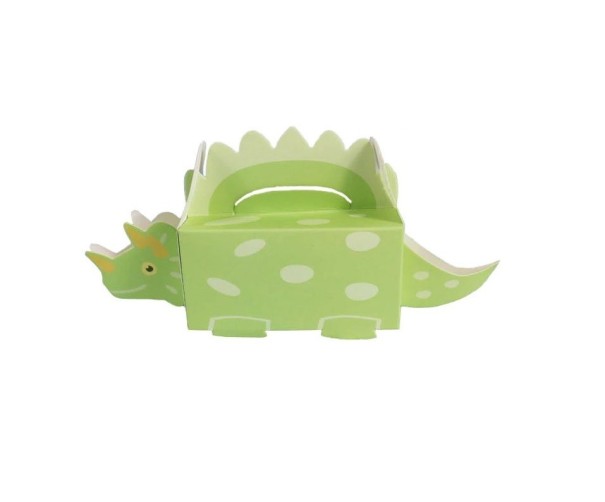 Scatola regalo per bambini dinosauro 10 pz verde chiaro