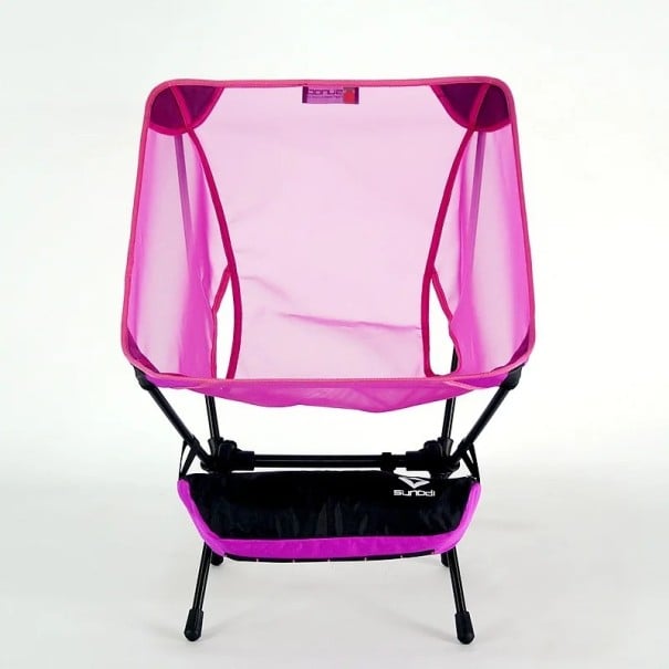 Scaun de Camping Pliabil Ultra Ușor 570 g Aluminiu Textil Respirabil Capacitate 110 kg 50x63x31 cm pentru Camping Picnic Pescuit și Plajă violet