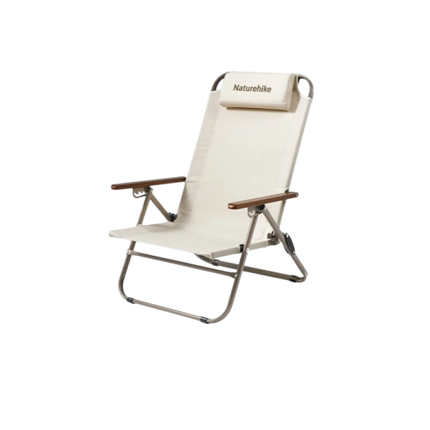 Scaun pliabil portabil 88 x 61 x 73,5 cm Leagăn de călătorie reglabil Înălțimea șezutului 30 cm Spătar și suport pentru cap Scaun de relaxare 1