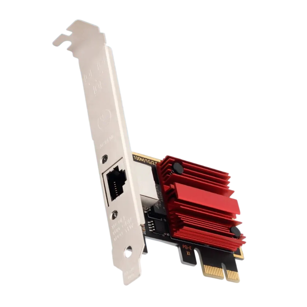 Scheda di rete PCI-E Fenvi 2,5G adattatore LAN RJ45 chip RTL8125B 100/1000Mbps 2,5Gbps Ethernet driver compatibili con Windows 7/8/10/11 1