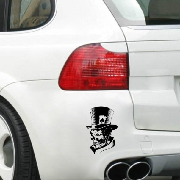 Schedel auto sticker L3