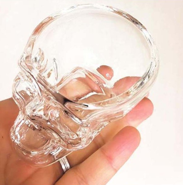 Schedelvormig glas 1