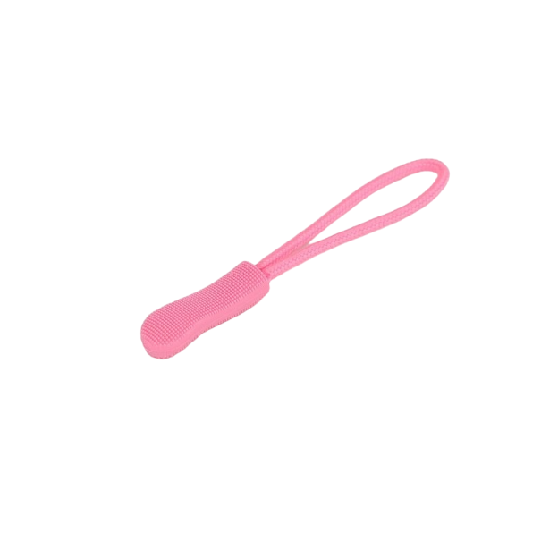 Schlaufe am Reißverschlussschieber 20 Stk rosa