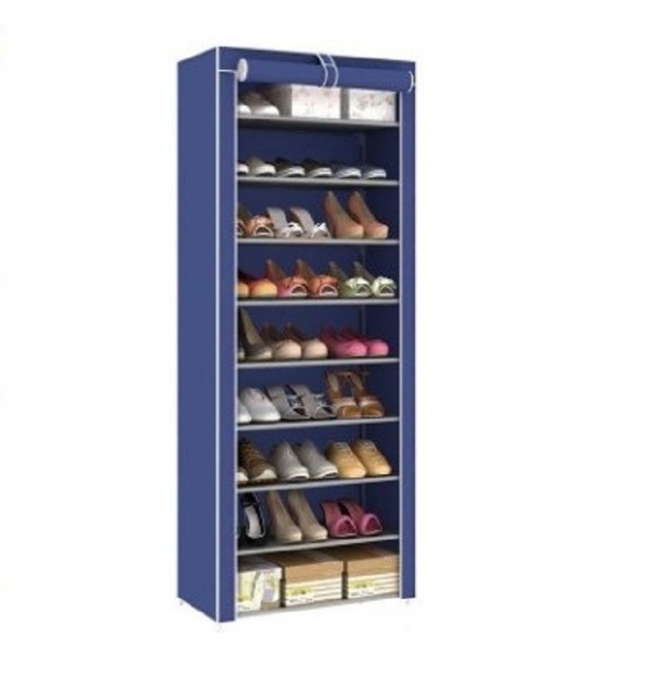 Schoenenorganizer blauw