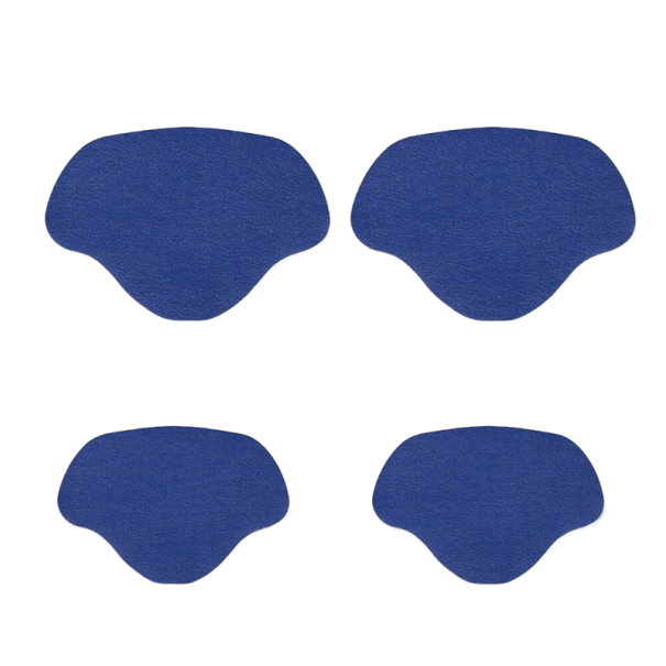 Schoenreparatiepleisters 4 stuks Z218 blauw