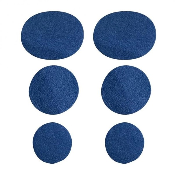 Schoenreparatiepleisters 6 stuks Z219 blauw