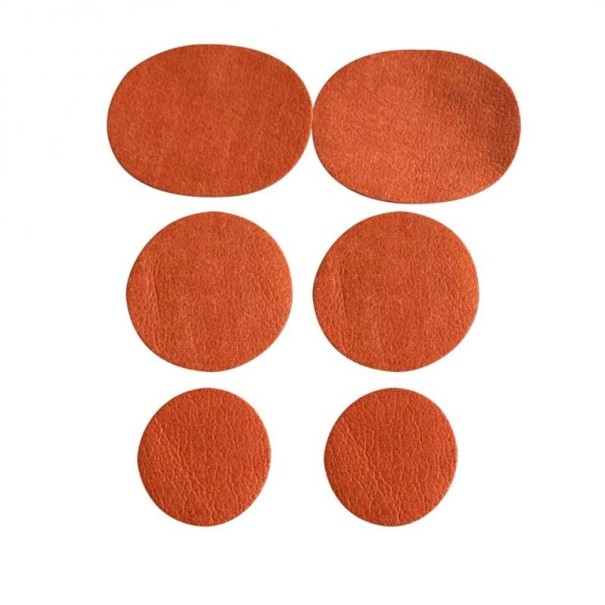 Schoenreparatiepleisters 6 stuks Z219 oranje
