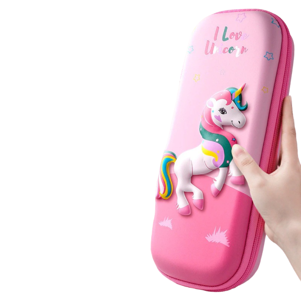 School Case with Unicorn Design 3