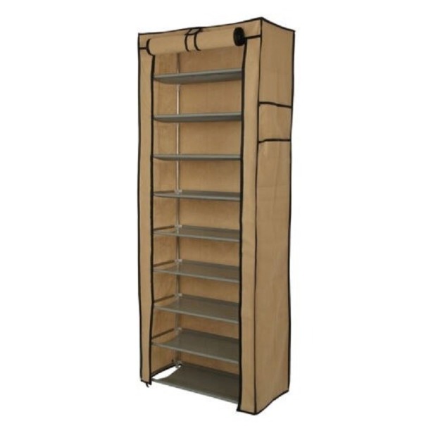 Schuh-Organizer braun