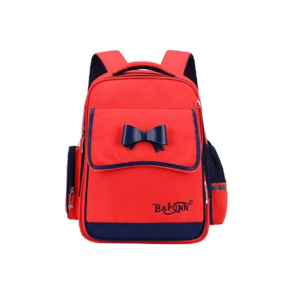 Schulrucksack für Mädchen rot L