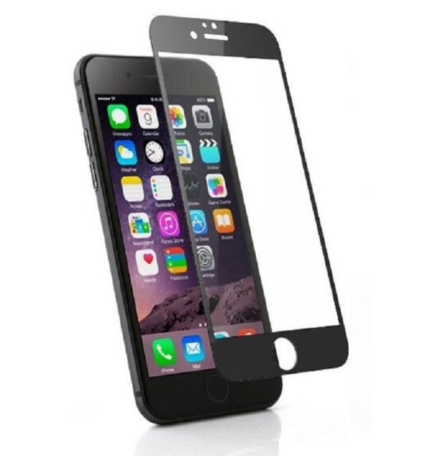 Schützendes gehärtetes Glas iPhone X, XS schwarz X