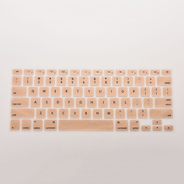 Schutzhülle für die MacBook Pro-Tastatur golden