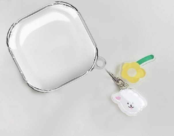 Schutzhülle für Samsung Galaxy Buds mit Anhänger 2