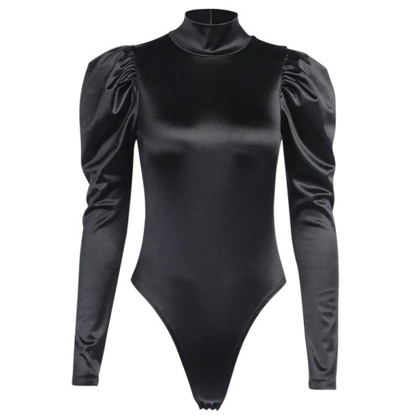 Schwarzer Damen-Body XS