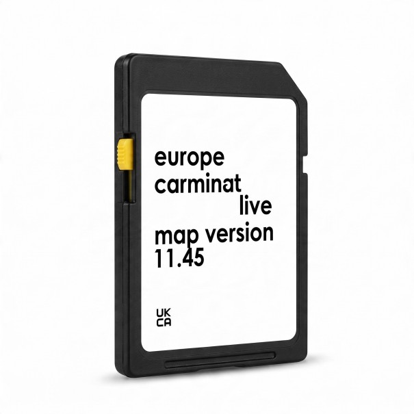 SD-kaart voor navigatie Renault Carminat Live Kaart van Europa Versie 11.45 Met Lock-schakelaar Zwart Voor Clio Megane en Scenic Kaartupdates 1