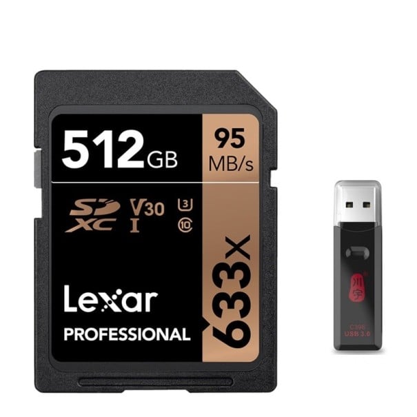 SDXC paměťová karta se čtečkou K193 512GB