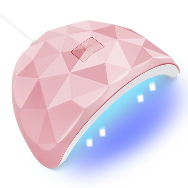 Secador de unhas UV/LED 88 W J251 rosa