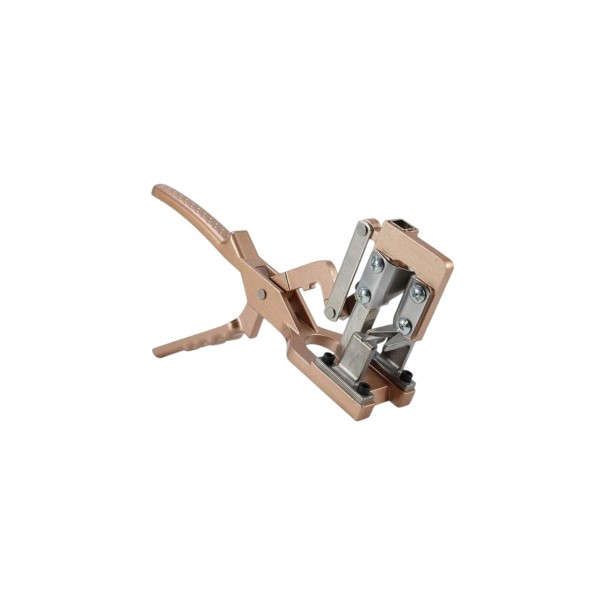 Sécateurs de greffage en V avec une profondeur de coupe de 2,5 cm Longueur 29 cm Lame en acier SK5 et corps en alliage d'aluminium Beige Pour branches 1