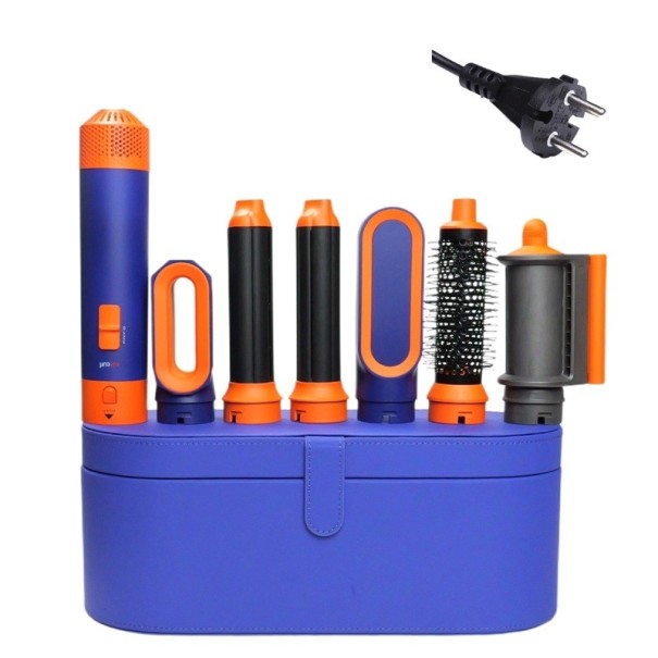 Sèche-cheveux de coiffage 6 en 1 1000 W avec brosses et accessoires dans une valise prise EU 220 V 1