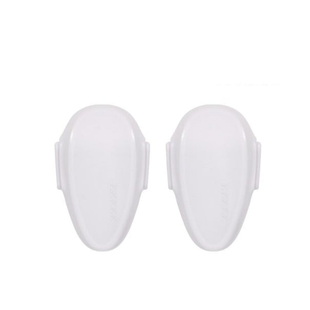 Sécurité enfant pour boutons de four et de cuisinière 2 pcs Couvercle en plastique blanc de bouton 7,5 x 4,7 cm Protection contre les rotations 1