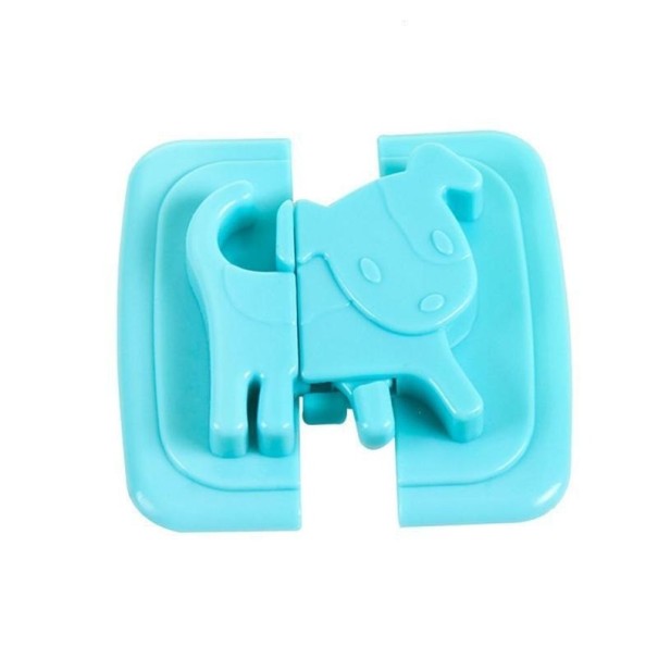 Sécurité pour meubles 2 pcs bleu clair
