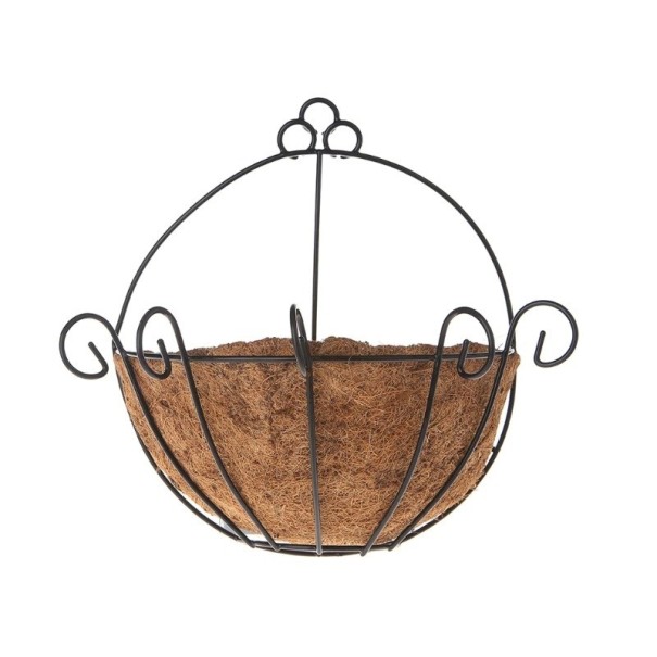 Seinään kiinnitettävä kukkaruukku 25 cm