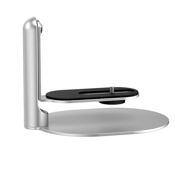 Seinäkiinnike projektorille 165 x 120 x 135 mm Säädettävä kulma 360° Yhteensopiva 1/4" ruuvi Alumiiniteline jopa 3 kg 1