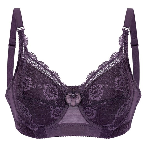 Seksikäs rintaliivit - Plus-koko violetti 80E